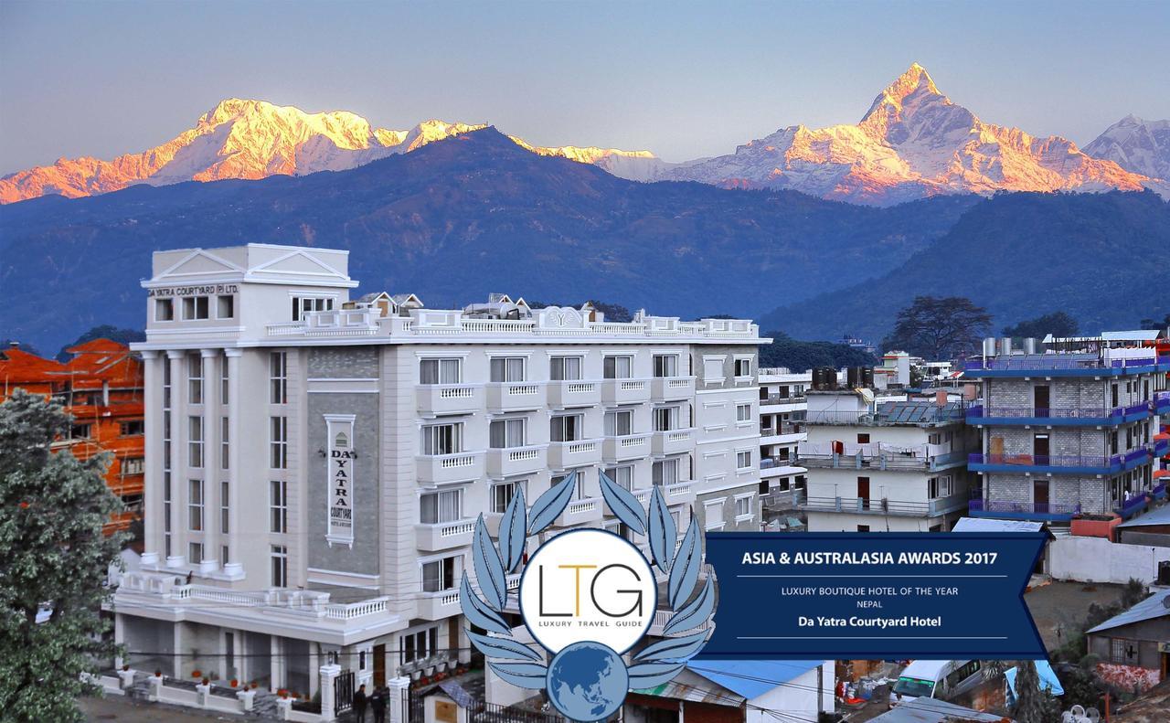 Da Yatra Courtyard Hotel Pokhara Exteriör bild